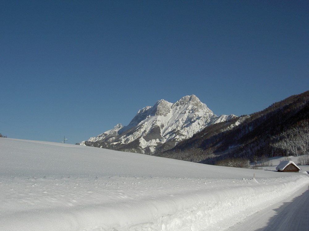 Buchstein im Schnee