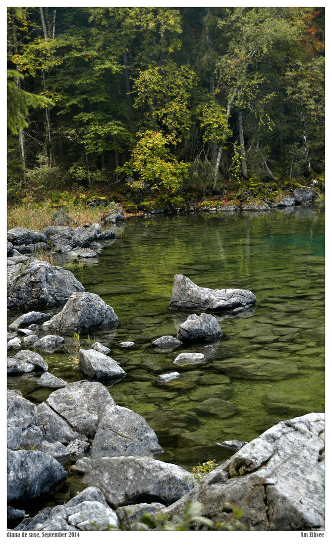 Bucht am Eibsee