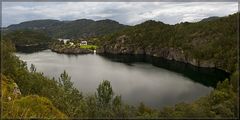 Bucht an der Straße 517 / Norwegen