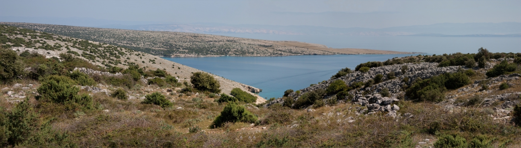 Bucht auf Cres in Kroatien