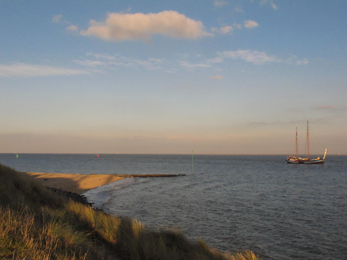 Bucht auf dem Isselmeer