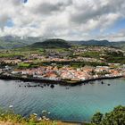 Bucht auf Faial, Stadt Horta