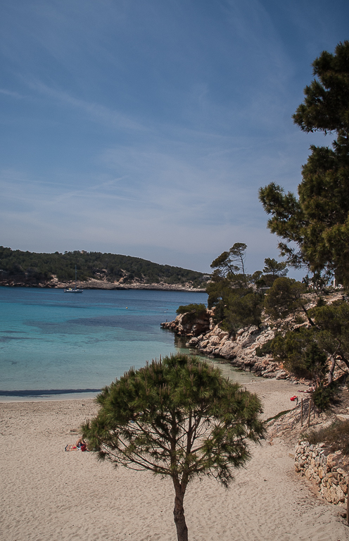 Bucht auf Ibiza