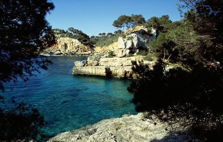 Bucht auf Mallorca I/Cala Pi