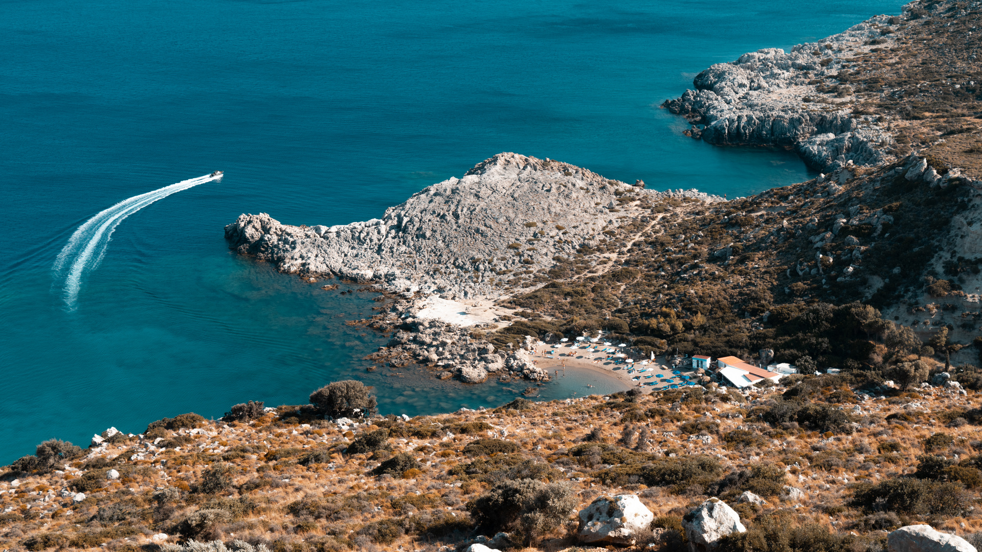 Bucht auf Rhodos