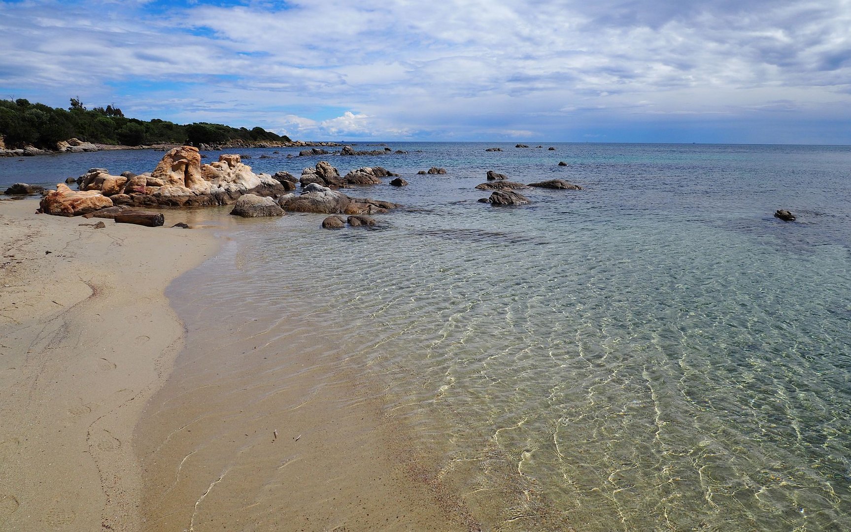 Bucht auf Sardinien