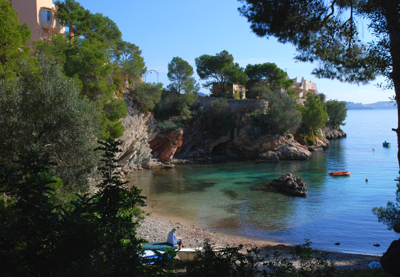 Bucht bei Cala Fornells