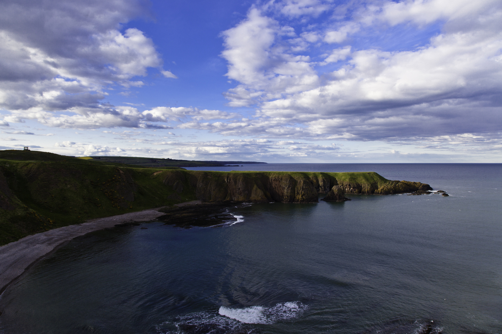 Bucht bei Dunnottar Castle