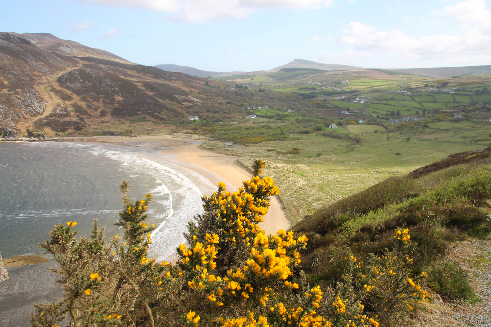 Bucht bei Insishowen, Irland