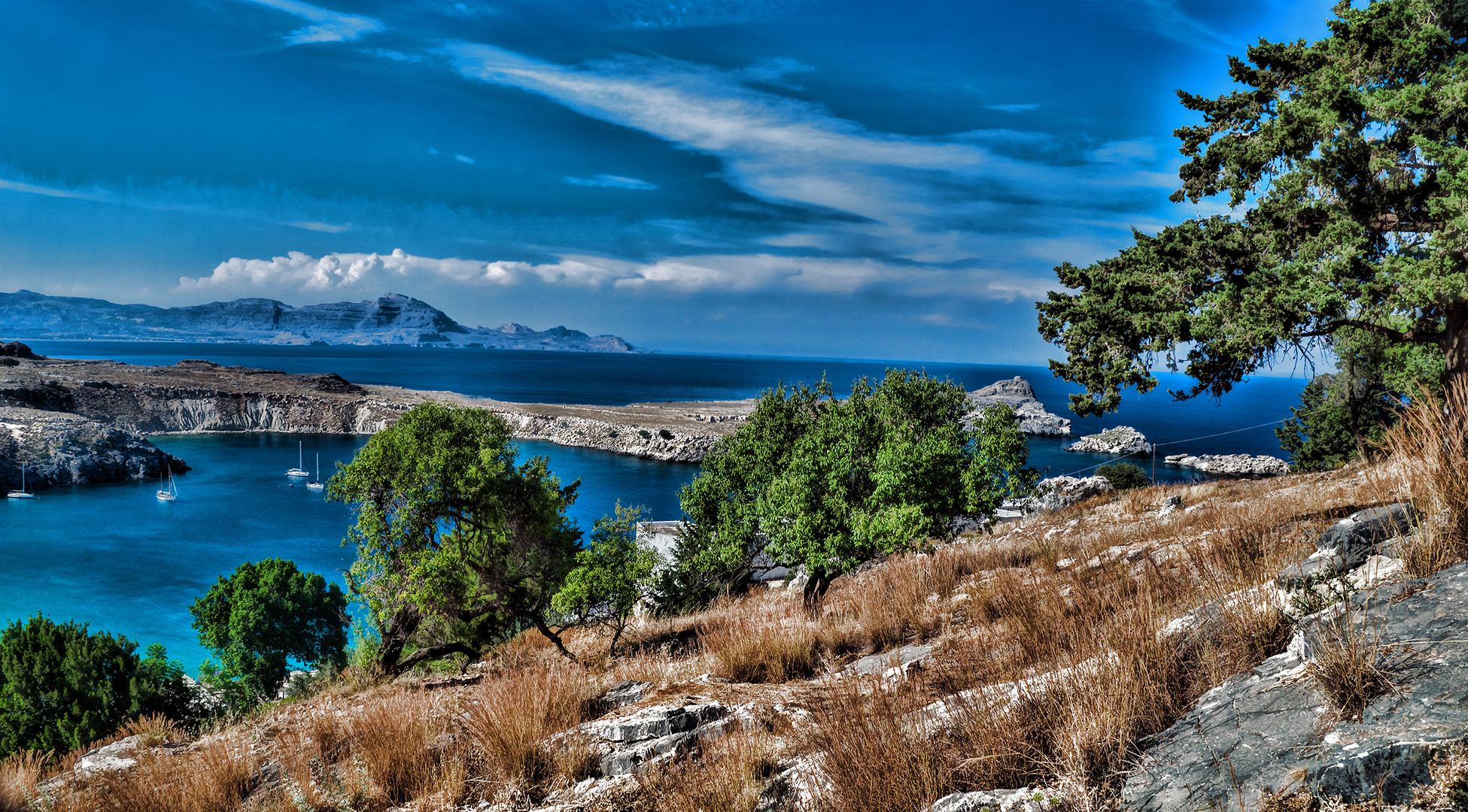 Bucht bei Lindos