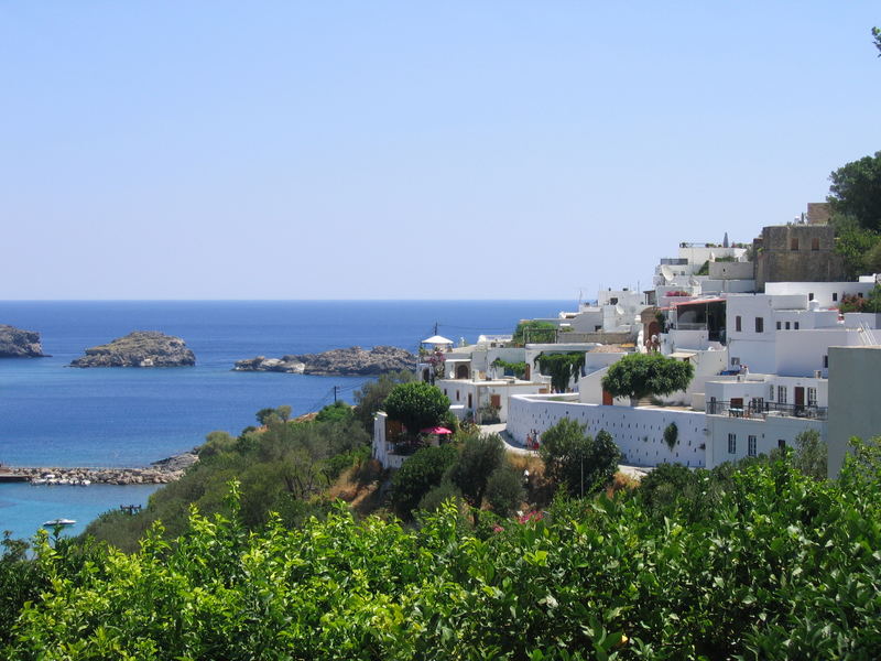 Bucht bei Lindos / Rhodos