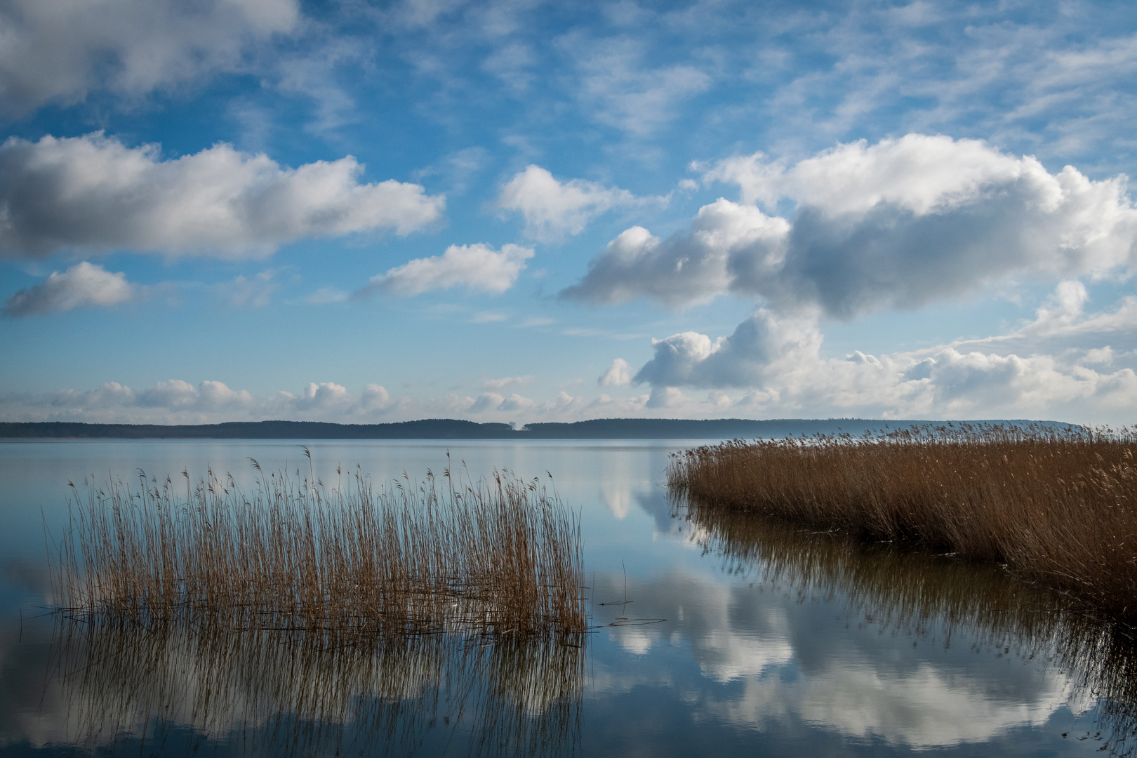 Bucht bei Neeberg im Februar 