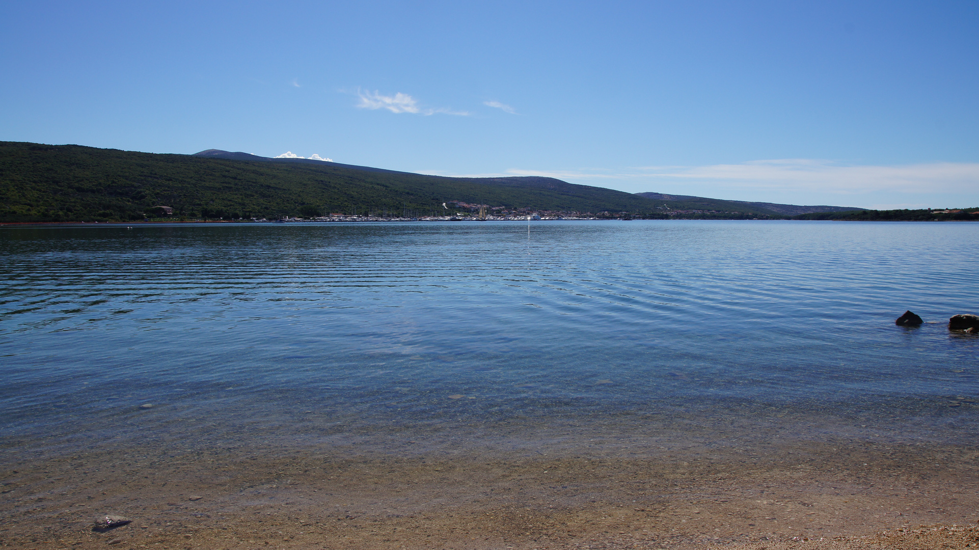 Bucht bei Punat auf der Insel Krk