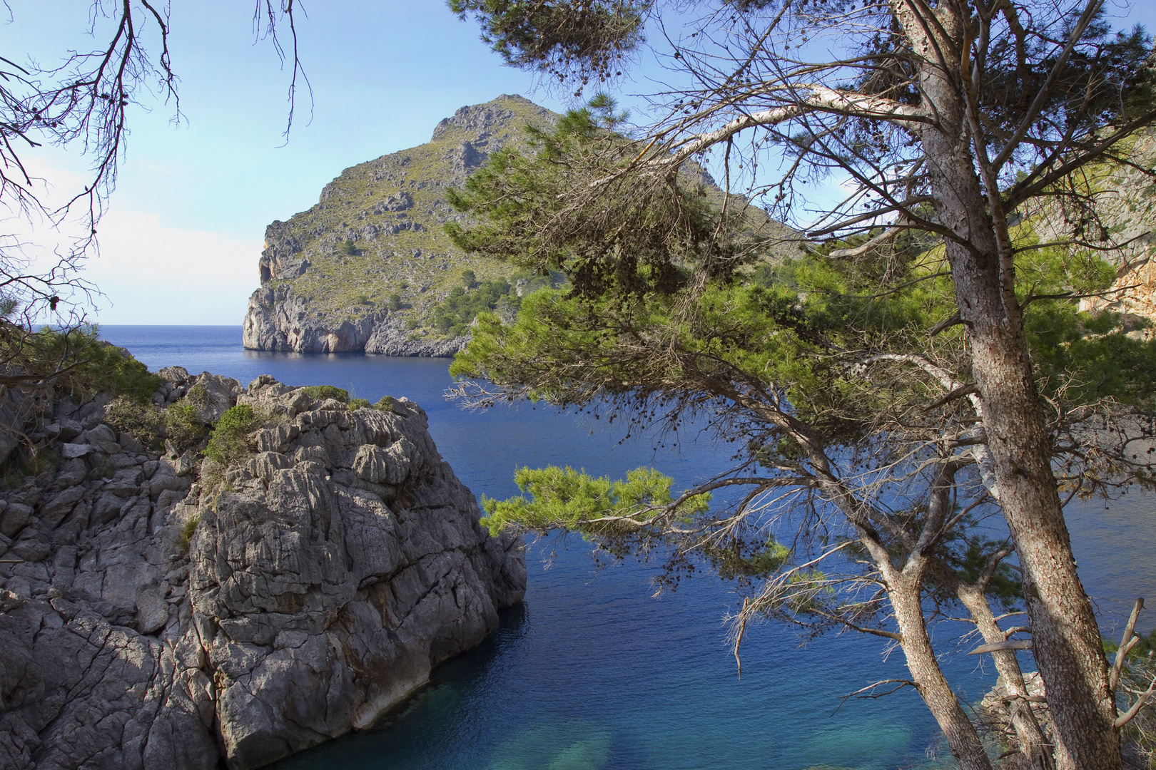 Bucht bei Sa Calobra, Mallorca