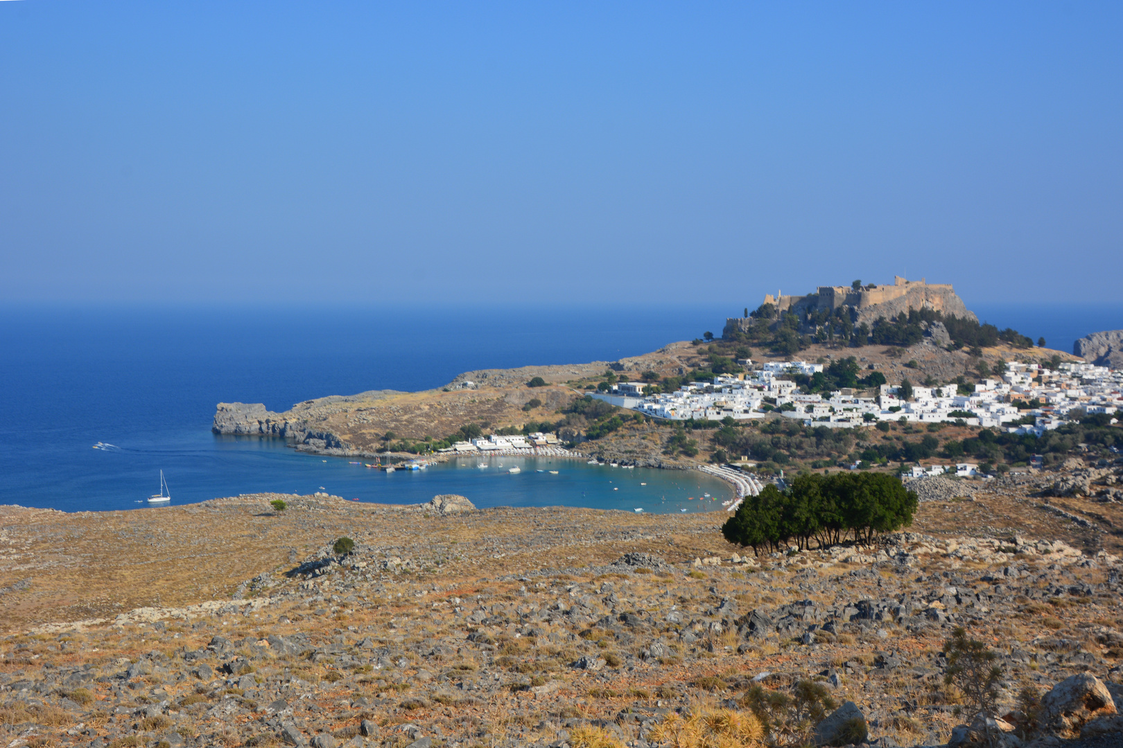 Bucht in Lindos