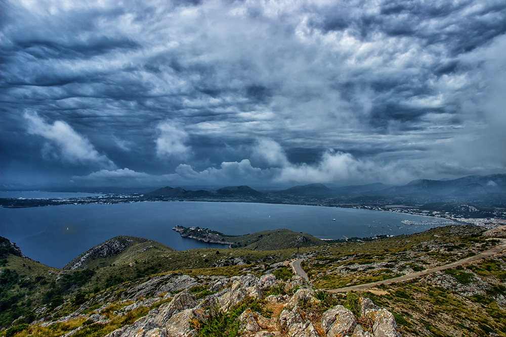 Bucht von Alcudia - farbig