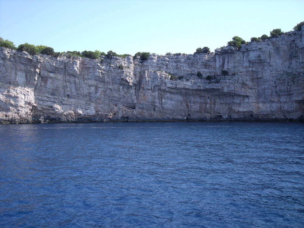 Bucht von der Inselgruppe Kornati