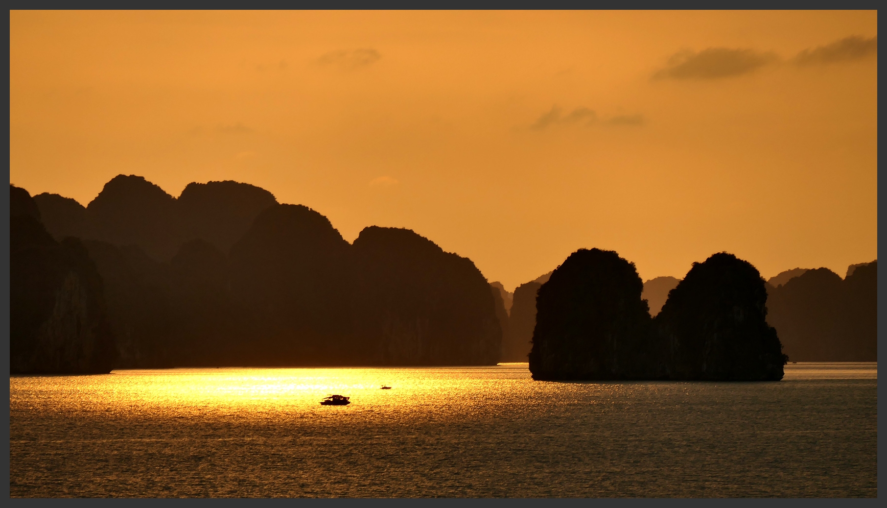 Bucht von Halong im Norden Vietnams