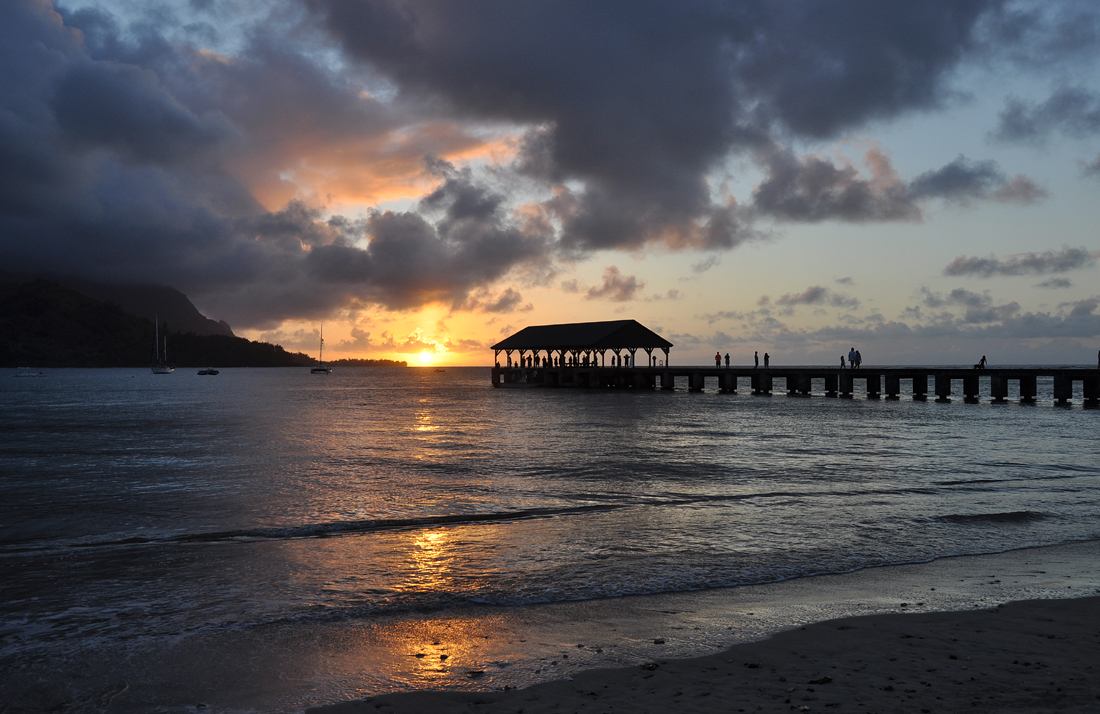 Bucht von Hanalei