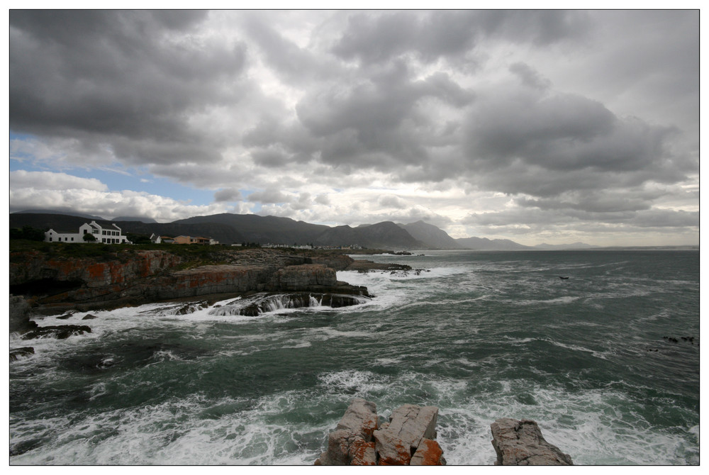 Bucht von Hermanus - die erste Walsichtung