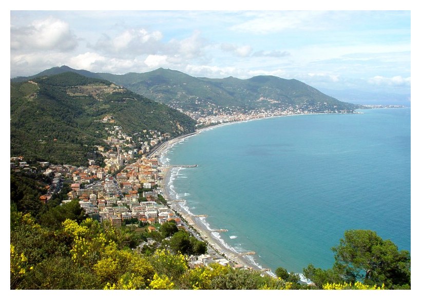 Bucht von Laigueglia und Alassio Foto & Bild europe, italy, vatican