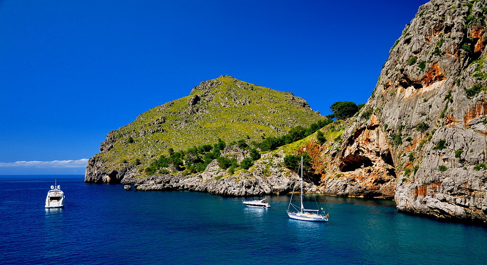 Bucht von Sa Calobra Mallorca