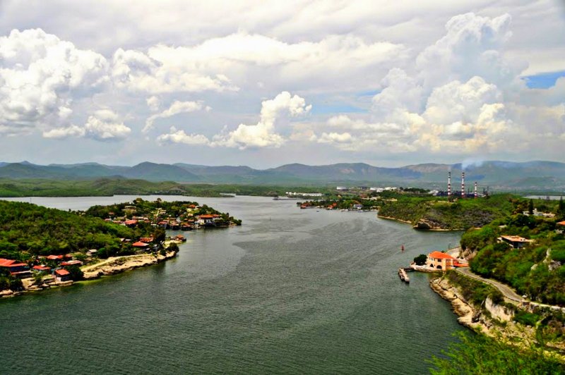 Bucht von Santiago de Cuba