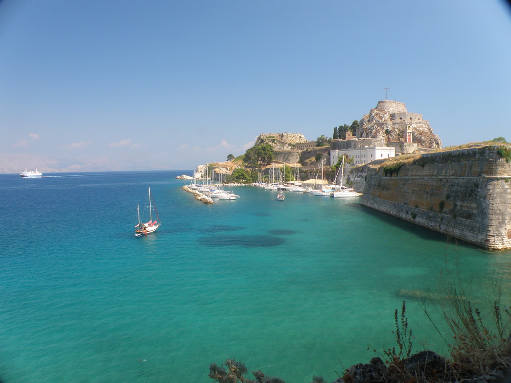 Bucht vor Korfu
