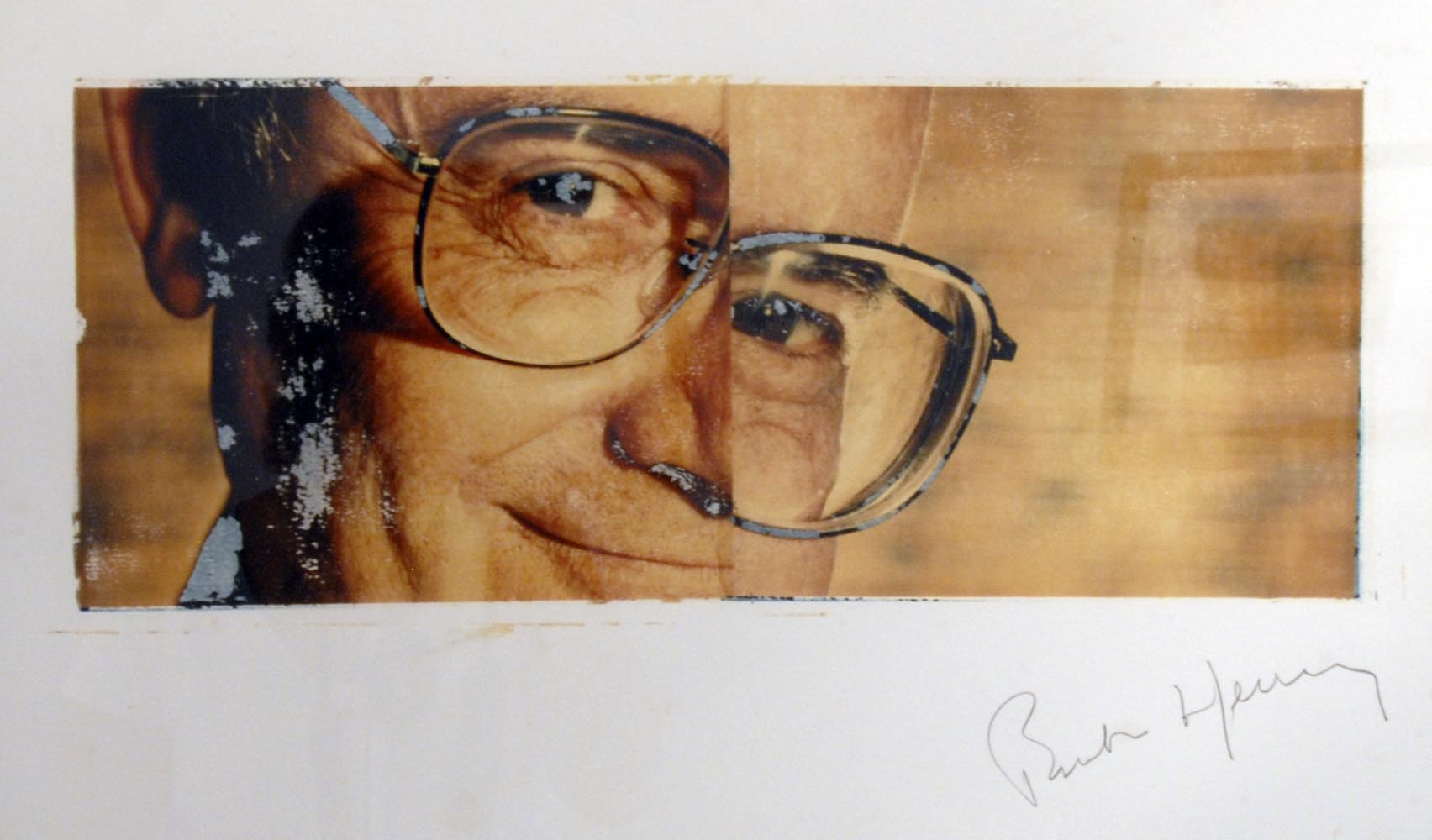 Buck Henry, Polaroid Emulsion Transfer, Los Angeles