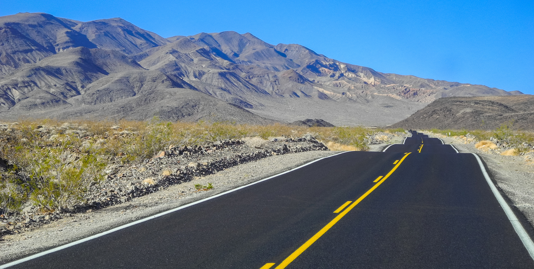 "Buckelpiste" im Death Valley 