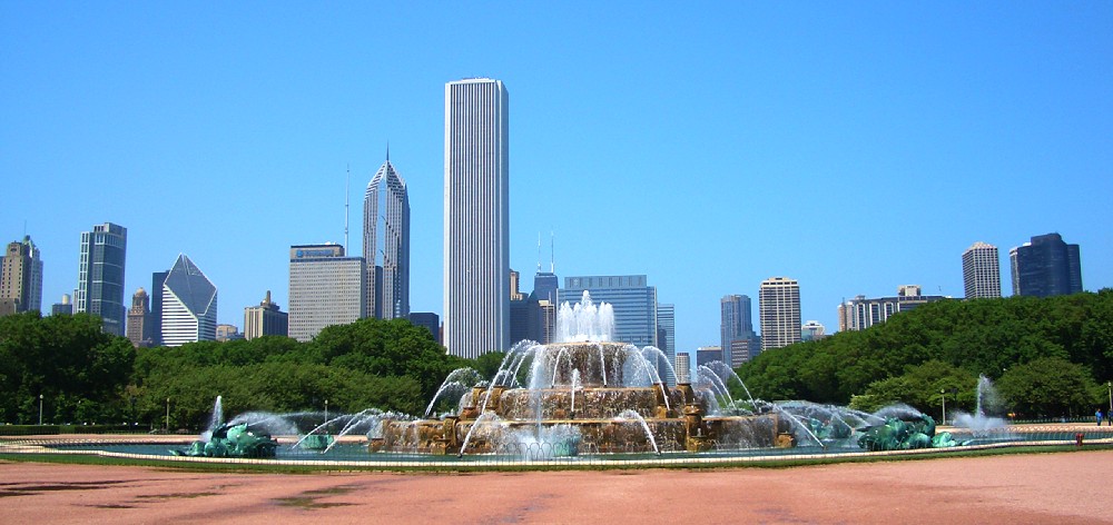 Buckingham Fountain in Chicago