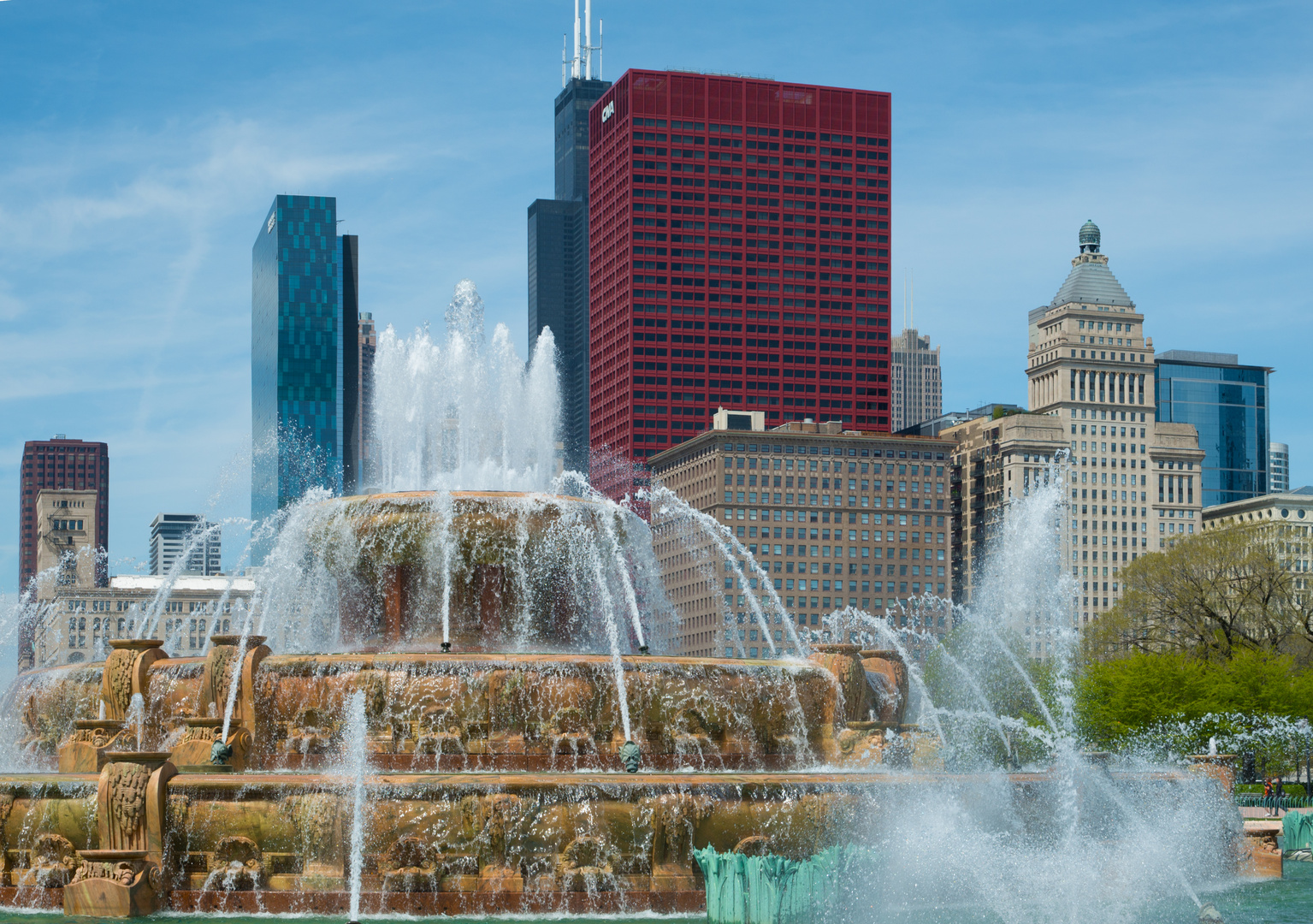 Buckingham Fountain in Chicago