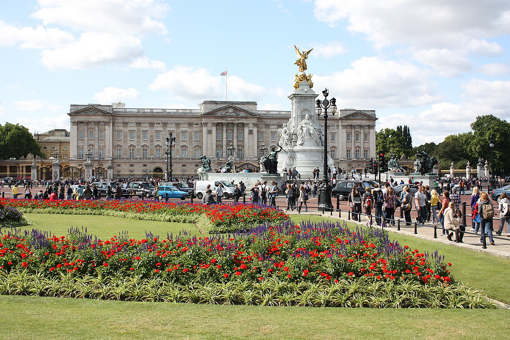 Buckingham Palace mit Victoria Memorial