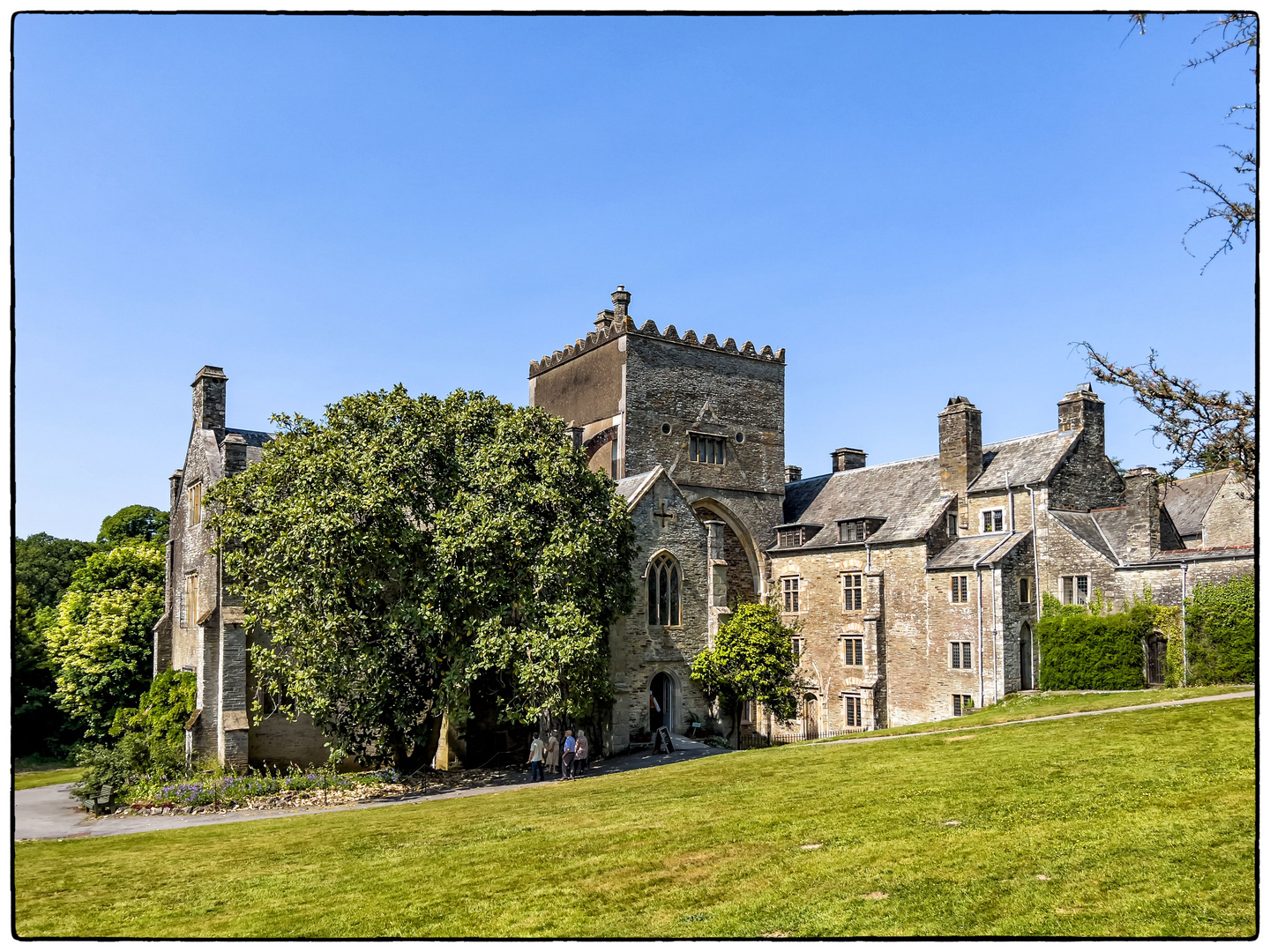 Buckland Abbey Foto & Bild cornwall, garden, england Bilder auf