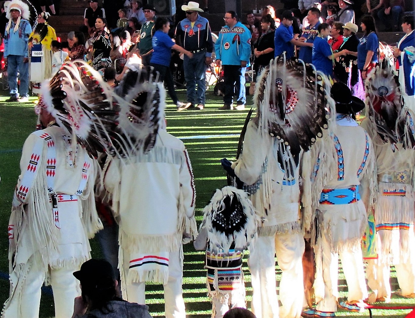 Buckskin dancers