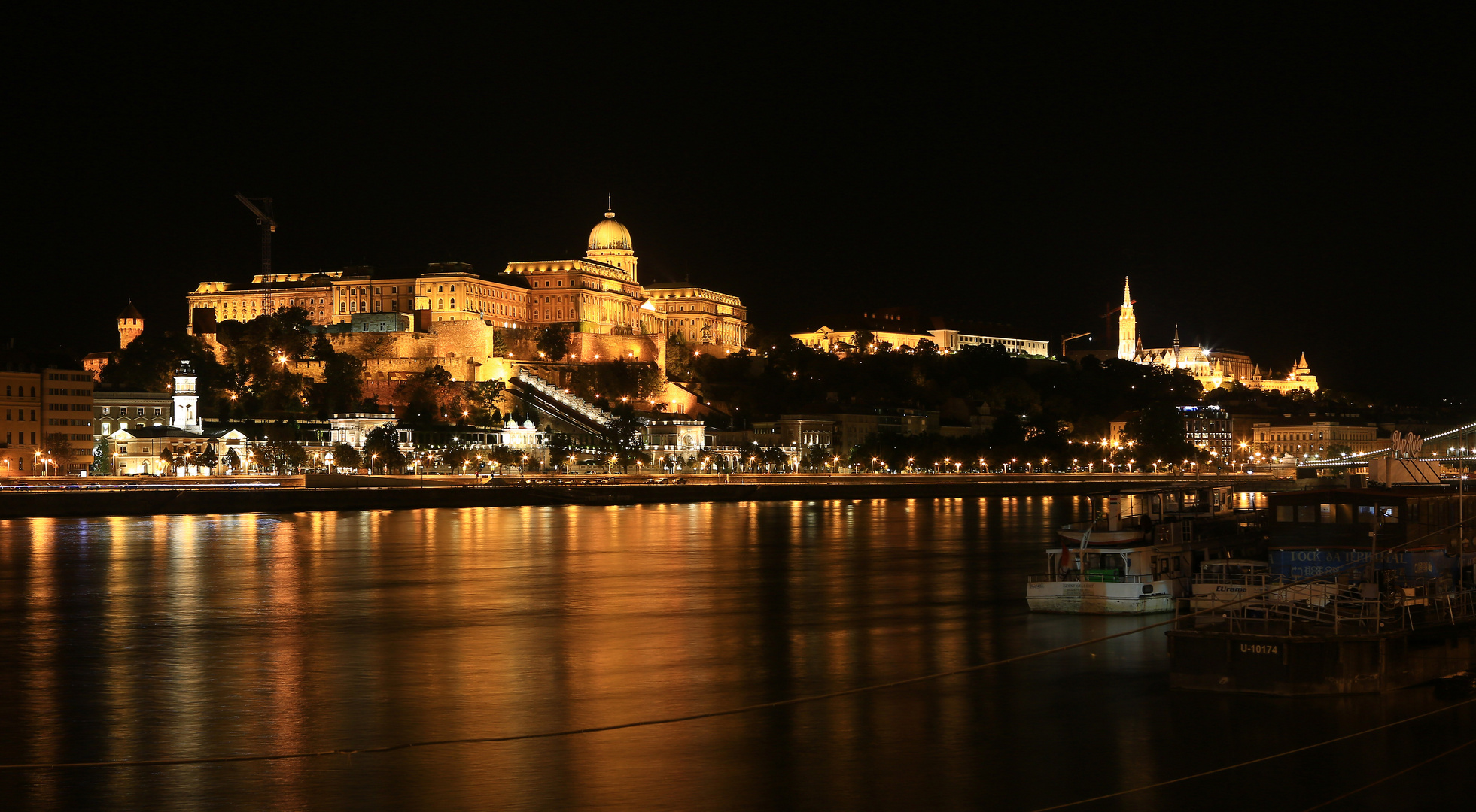 Buda am Abend