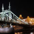 Budabest Freiheitsbrücke bei Nacht 2