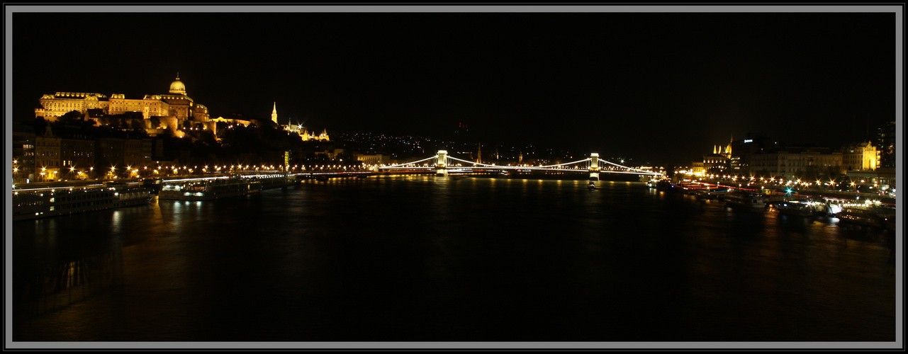 Budapest at night