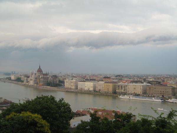 Budapest bei Gewitter