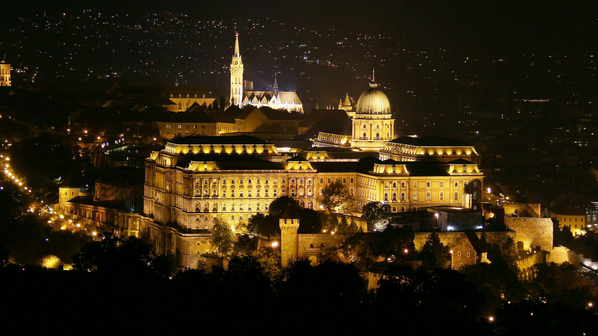Budapest bei Nacht