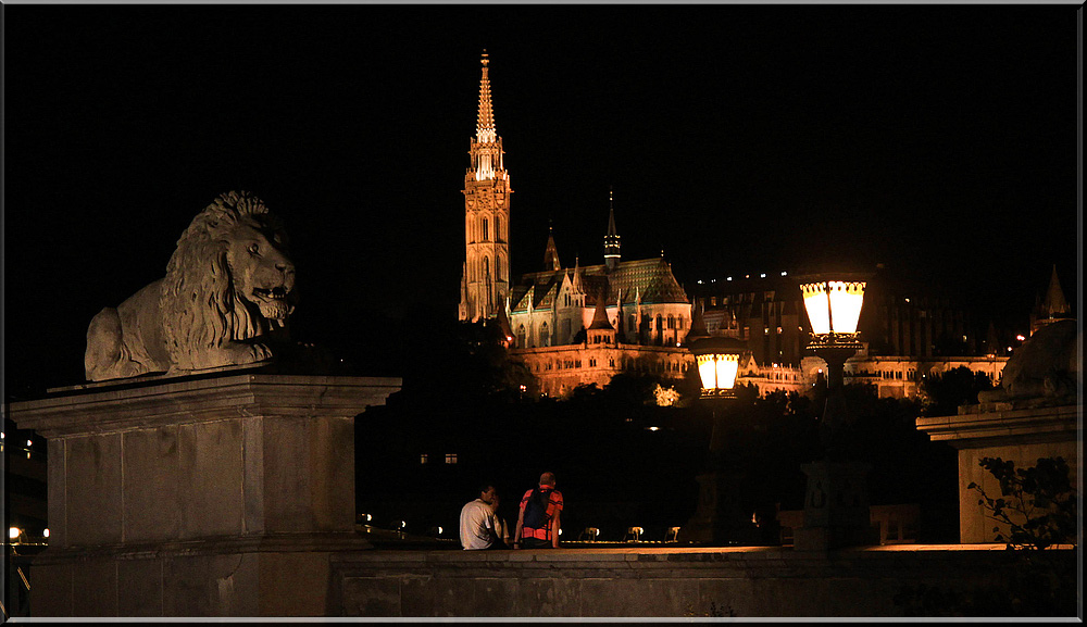 BUDAPEST BEI NACHT