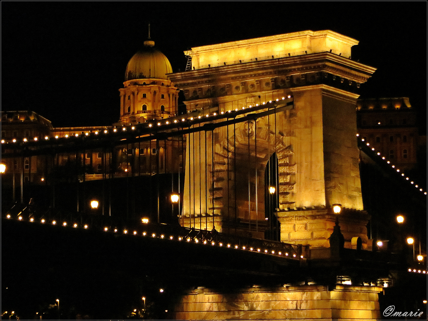 Budapest bei Nacht