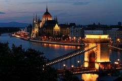 Budapest bei Nacht