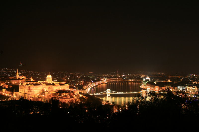 Budapest bei nacht