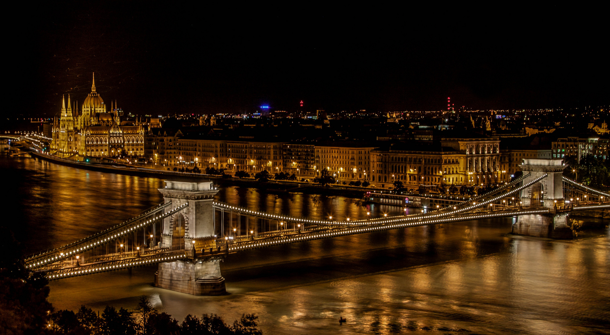 Budapest bei Nacht