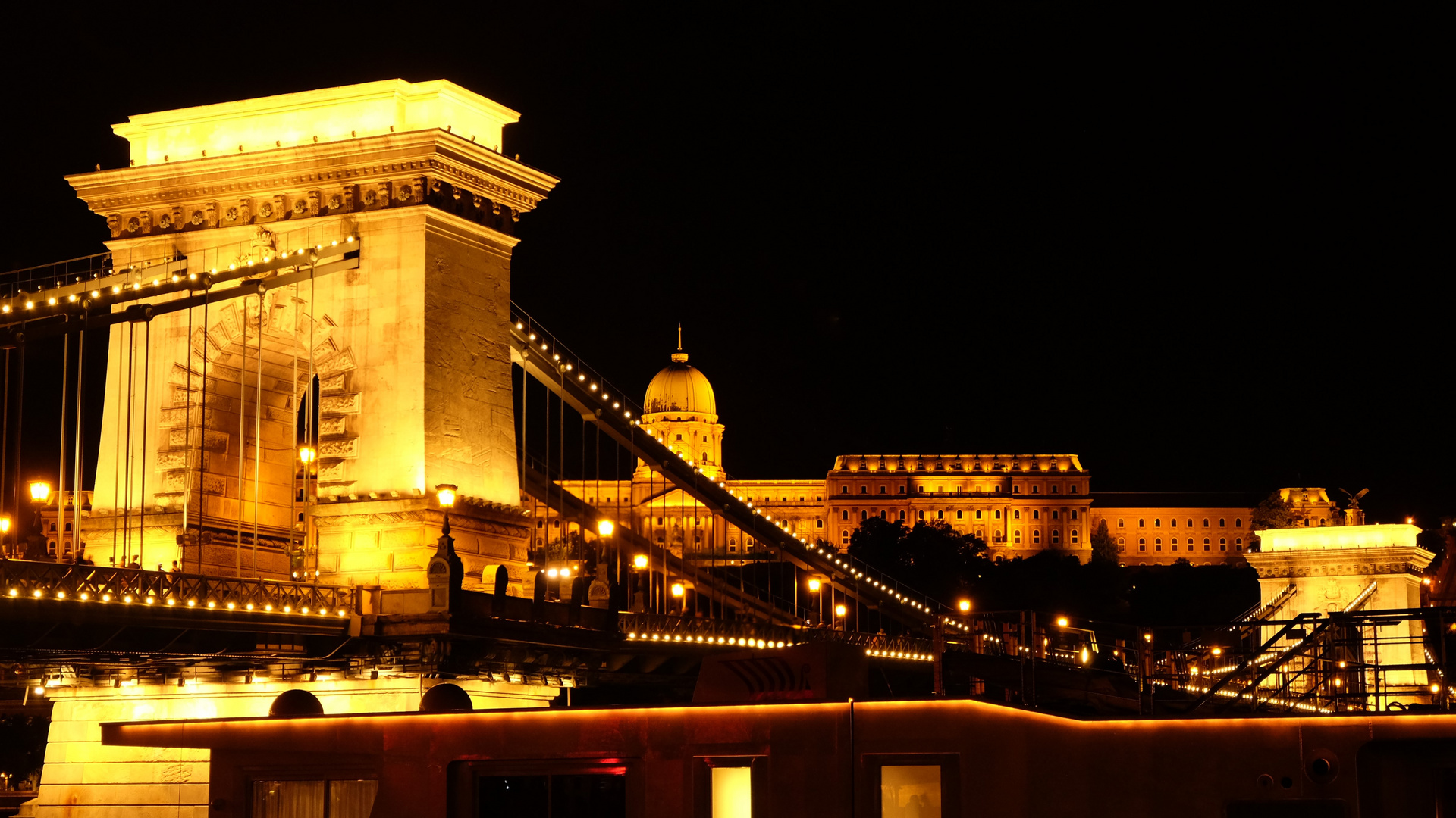 Budapest bei Nacht