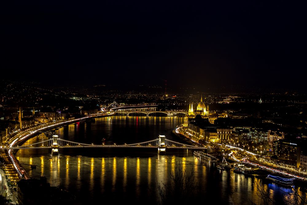 Budapest bei Nacht