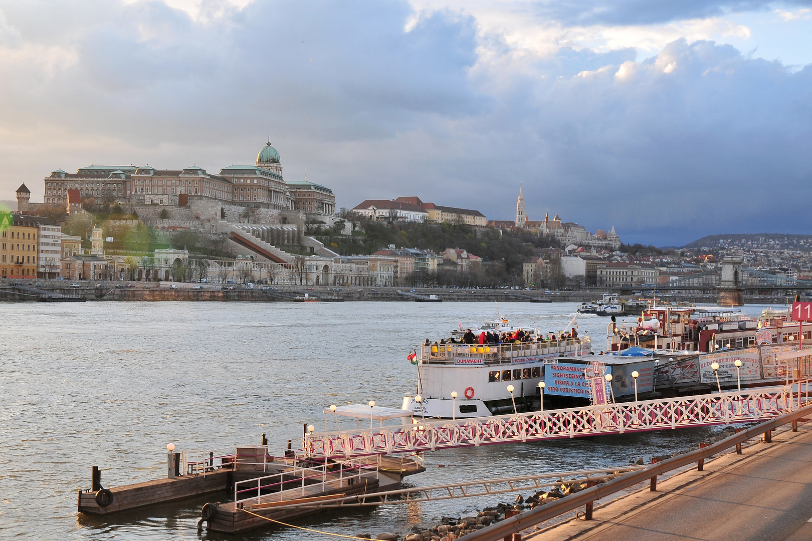 Budapest bei Sonnenuntergang