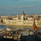Budapest Blick auf die Donau und Stadt