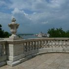 Budapest - Blick vom Burgpalast über die Donau zum Parlament